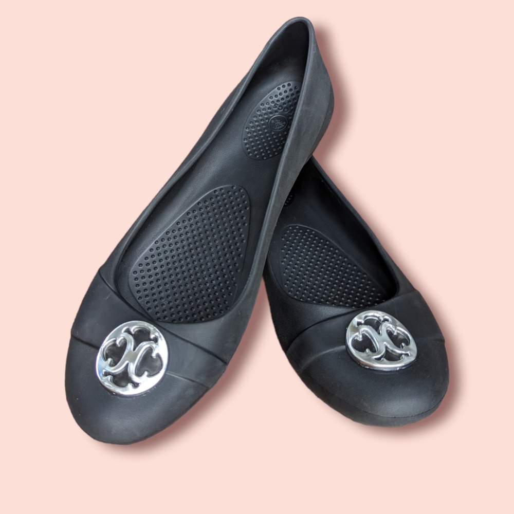 Crocs Black flats